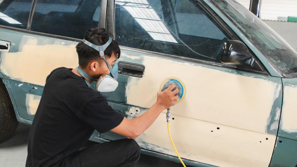 Sun-Damaged Car Paint