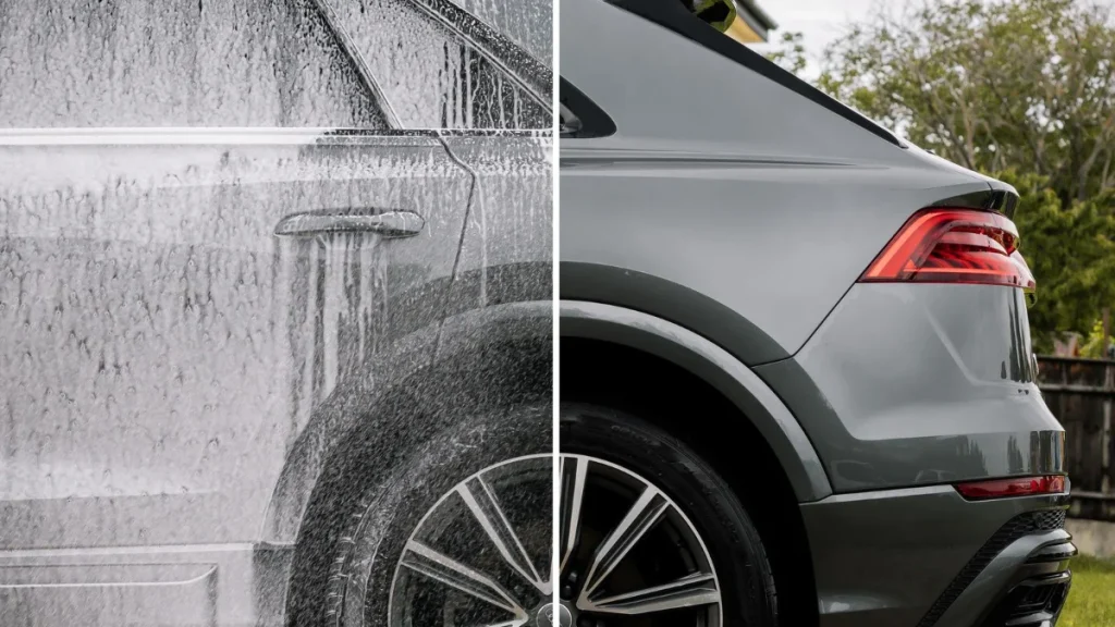 clean car exterior improving resale value